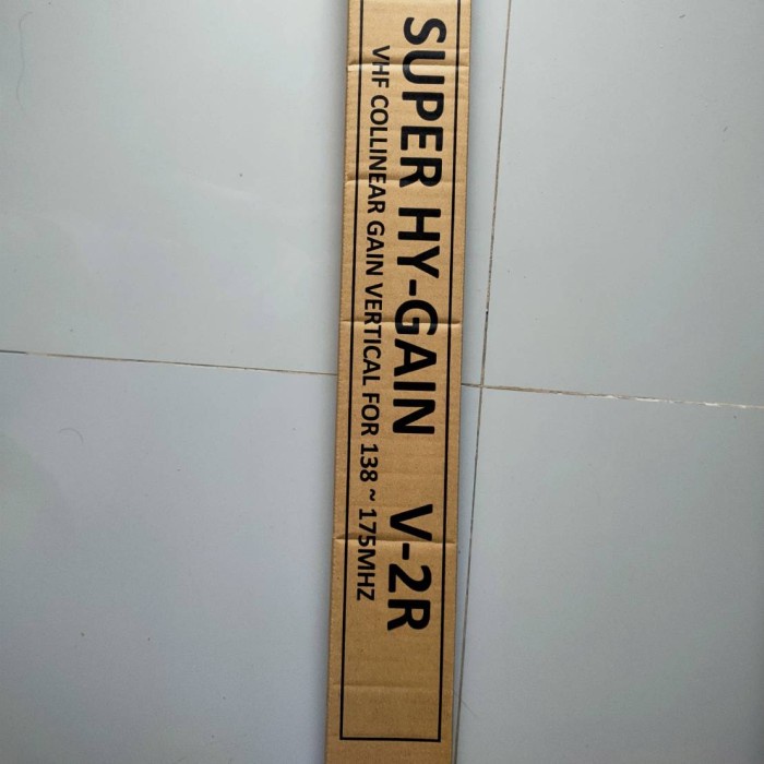 ✨Ori Antena V2R D Antenna Super Hy Gain Taiwan Original Vhf 138-175 Mhz Berkualitas