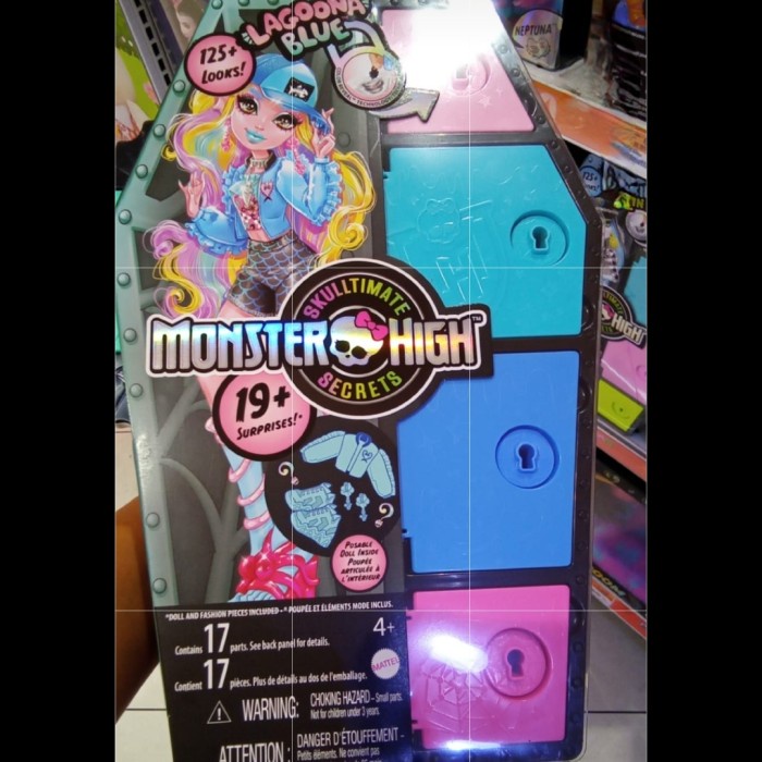 ✨Baru Monster High Lagoona Blue Skulltimate Secrets Original Mattel Barbie Terbaru