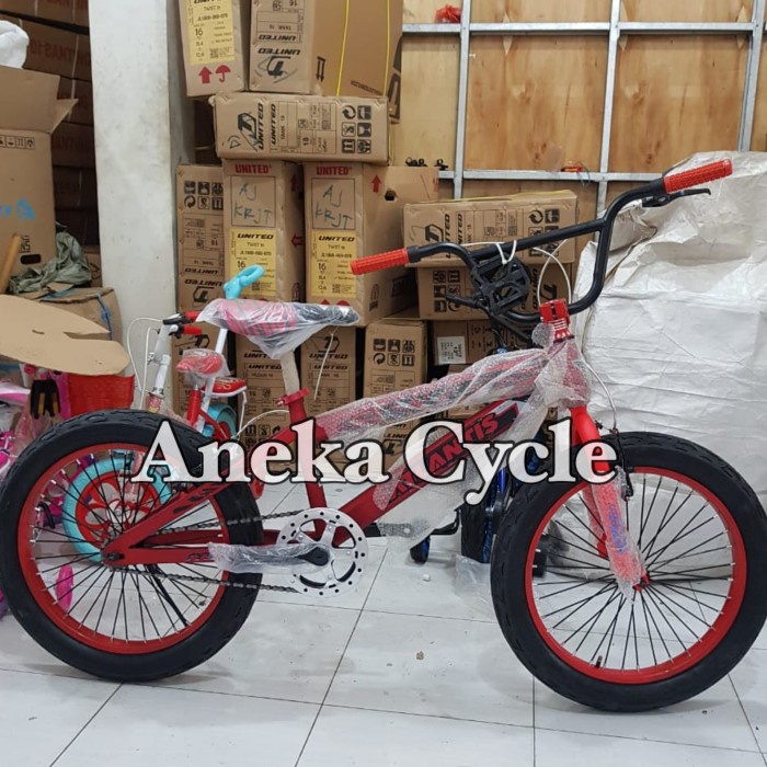 ✨Ori Sepeda Bmx Atlantis 20 Inch Ban Jumbo 3.0 Terbaru