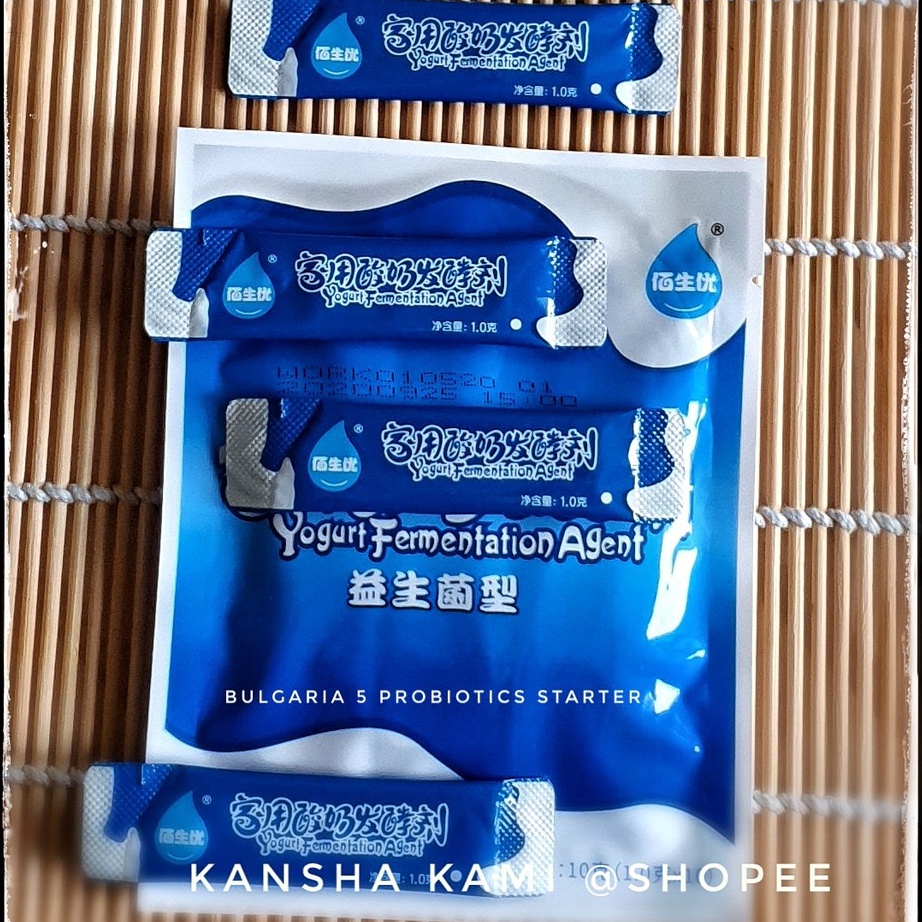 

♪↔✴❆ BIBIT YOGURT / BIANG YOGURT / 5 PROBIOTIC DARI BULGARIA