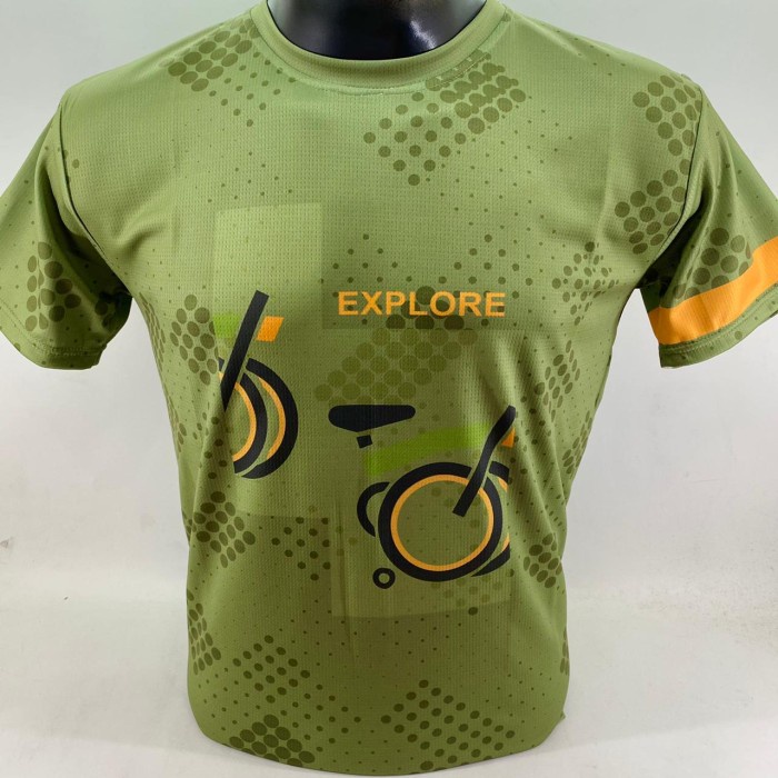 [New] Jersey Drifit Brompton Kaos Sepeda Explorer Jersey Sepeda Lipat Pink Limited