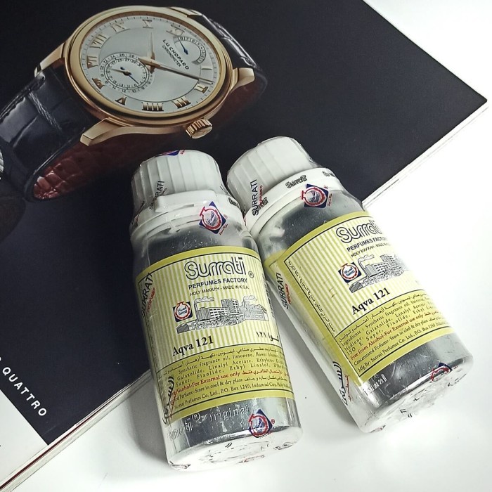 [Ori] Parfum Aqua 121 Atau Aqva 121 Surrati 100 Gram Original Segel Diskon