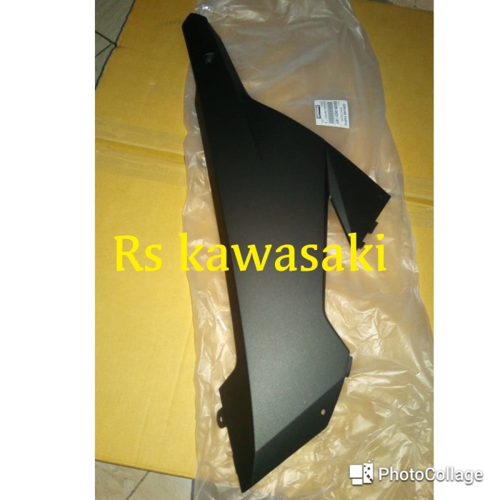 [New Ori] Fering Fairing Cover Fairing Bawah Kanan Hitam Ninja 250 Fi Berkualitas