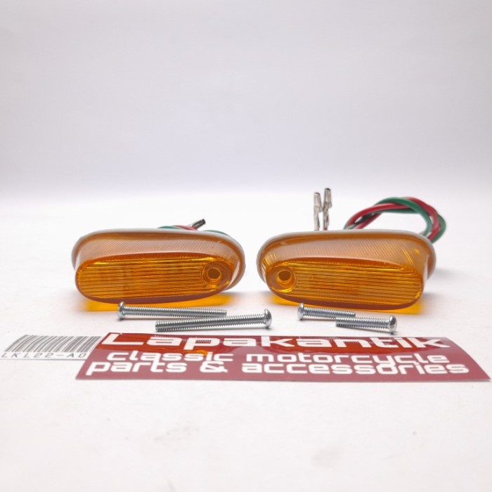 ✨New Honda C100 Ca100 C102 Ca102 C105 C105T Lampu Sein Sen Depan Diskon