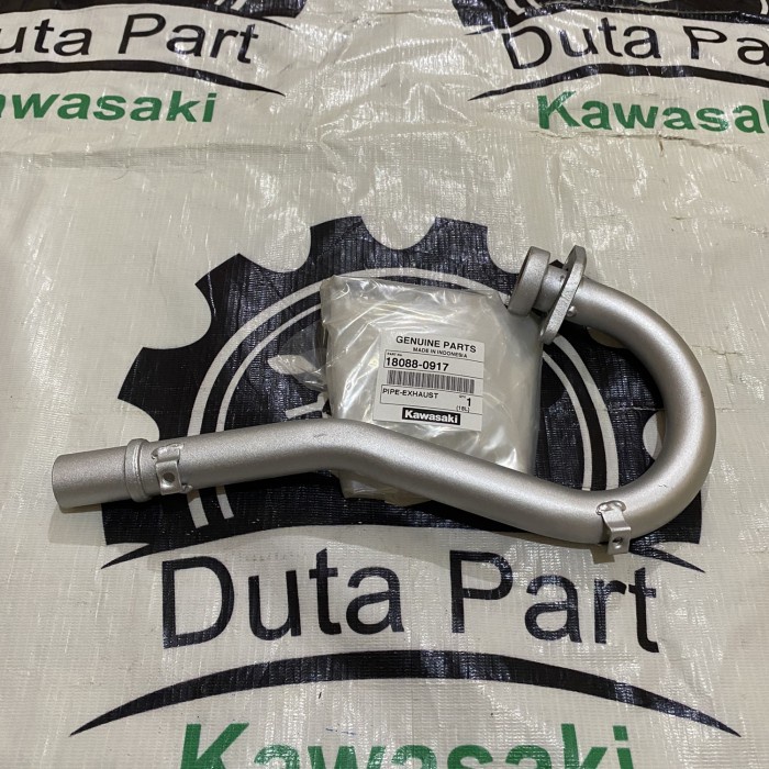 ✨New Ori Leher Knalpot Kawasaki Klx 150 Type S Dan D-Tracker Lama Original Terbatas