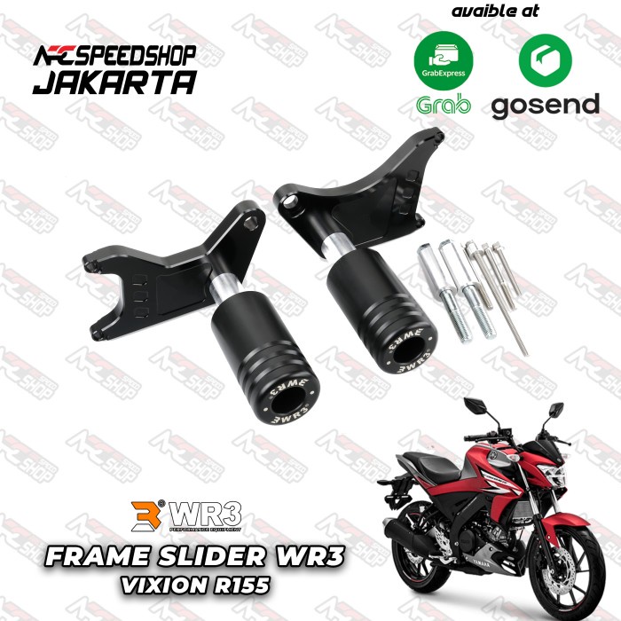 [Baru] Frame Slider Wr3 Yamaha Vixion R155 - Frame Slider Fairing Limited