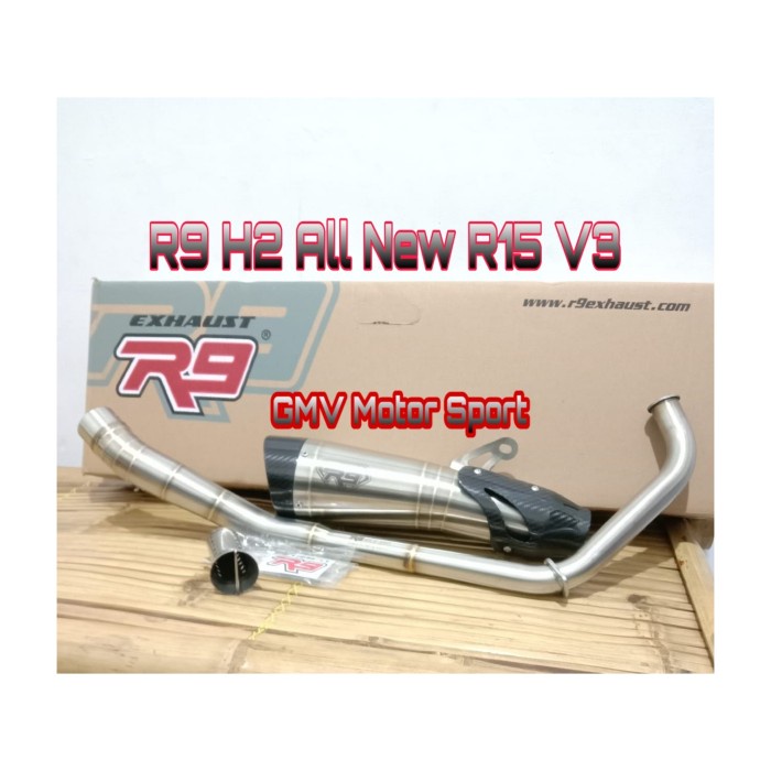 ✨Termurah Knalpot R9 H2 R15 V3 Knalpot R9 H2 R15 New V3 Knalpot Racing R15 V3 Limited
