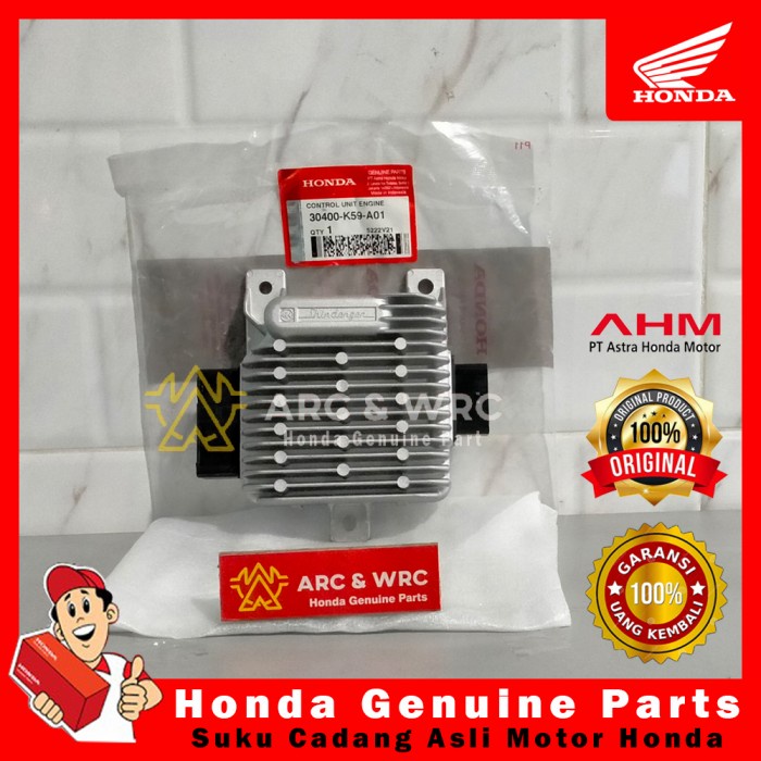 ✨Termurah Ecu / Ecm Honda Vario 150 Esp 2015 - 2016 // 30400K59A01 Diskon