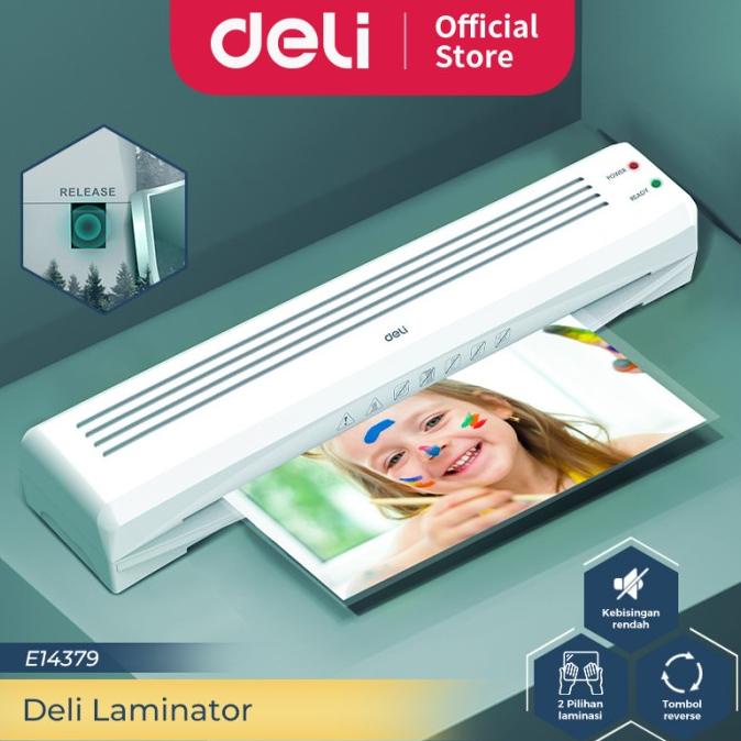 

Deli Laminator Mesin Laminating A3 80-125 Mic Laminasi Hot & Cold Foto