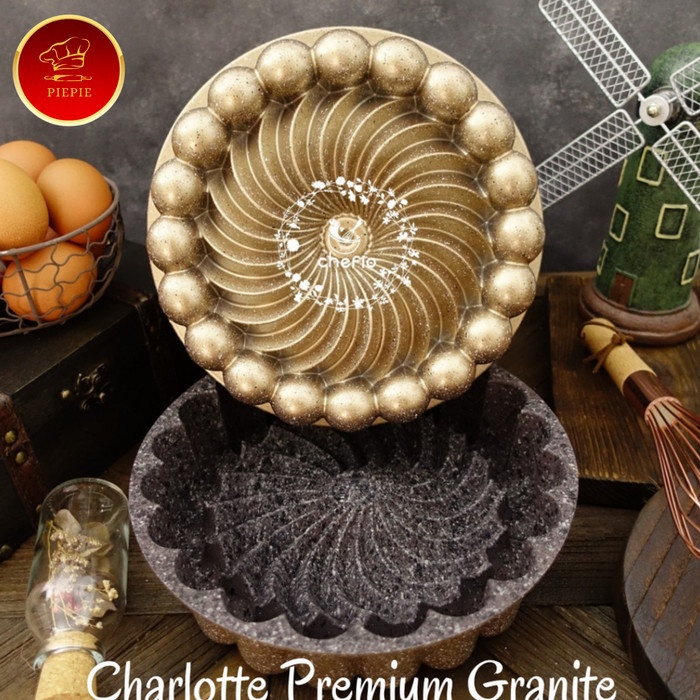 

✅Termurah Loyang Chefio Charlotte Pan / Nordic Style / Bundt Pan - Premium Limited