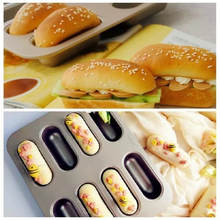 

✅Termurah Loyang Cetakan Roti Hotdog Kue Cake Chefmade Chef Made Bread Loaf Pan Diskon