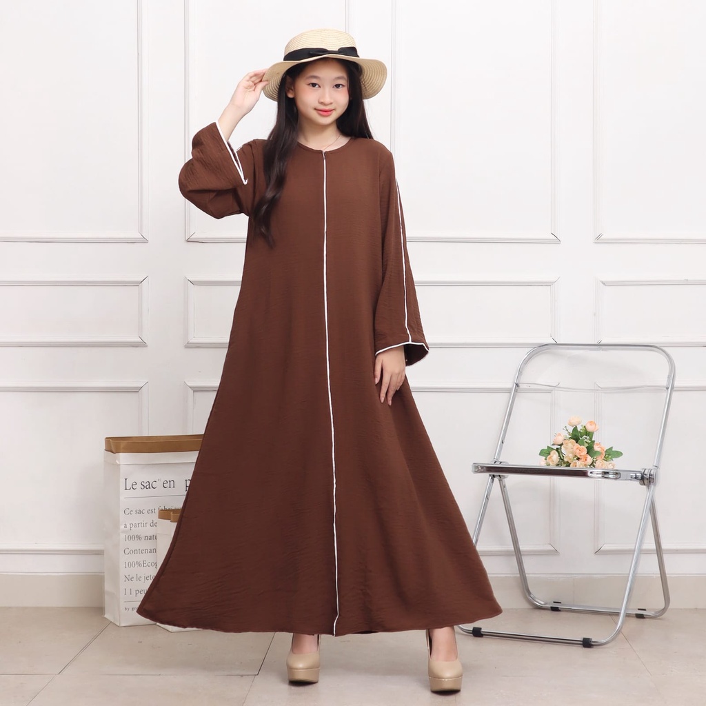 Gamis Abaya Arumi Kids Gamis Anak Tanggung Gamis Polos Anak Tanggung Gamis Kekinian Anak Tanggung Dr