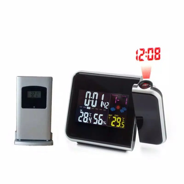 Terlaris Jam Led Proyektor Alarm Digital