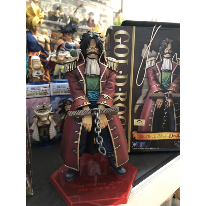 ✨New Ori Gold D Roger Dxf Bib Rare Item Onepiece Bisa Sameday