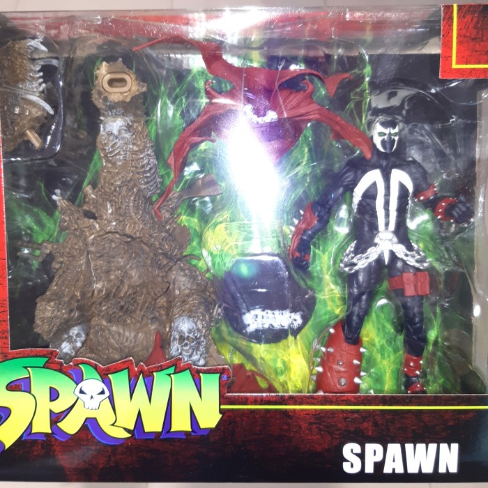 [Original] Mcfarlane Spawn With Throne Deluxe Spawn Original Diskon