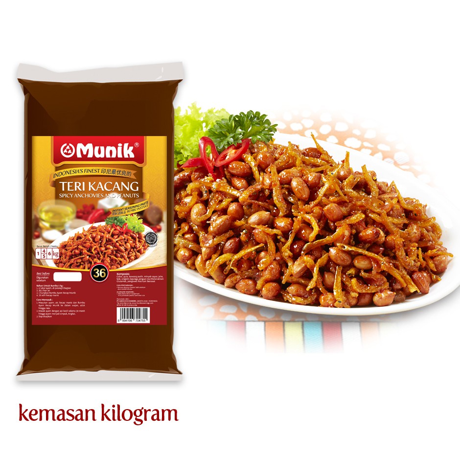 

Bumbu Munik Teri Kacang-1000gr