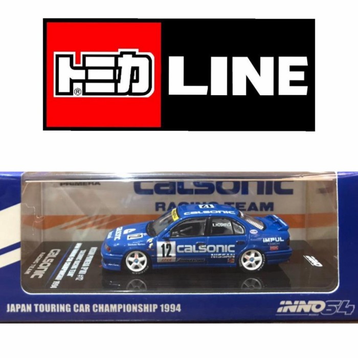 ✅COD Inno64 Nissan Primera P10 #12 Calsonic Racing Team Jtcc 1994 Bisa Gojek