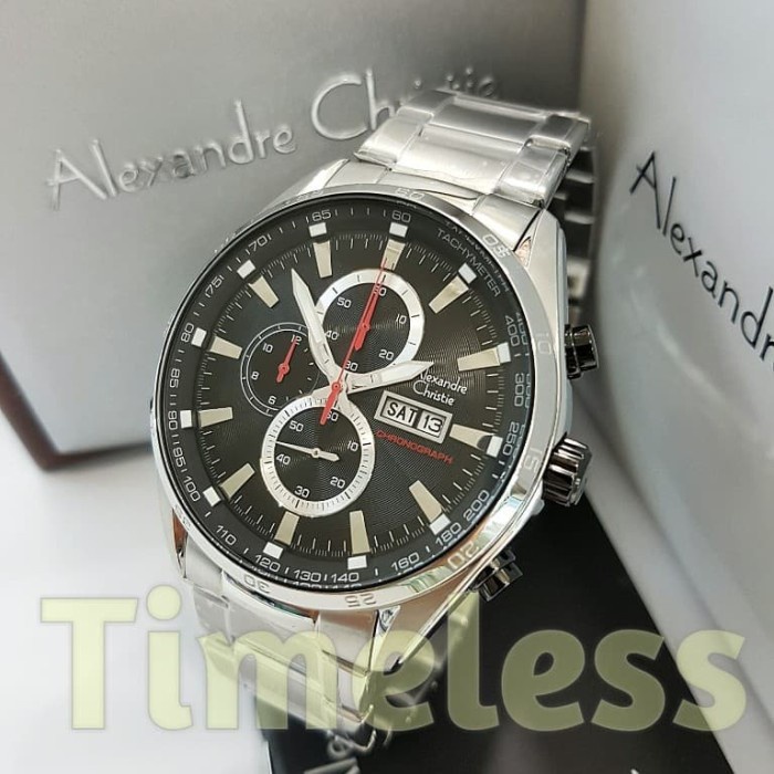 ✅Sale Jam Tangan Pria Alexandre Christie Ac 6495 Mc Terbaru