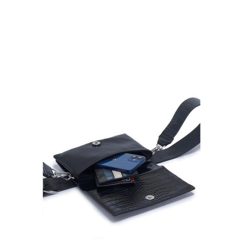 QND302 PAYLESS CHRISSIE WOMENS MILLER CROSSBODY BAG - BLACK_16 SALE