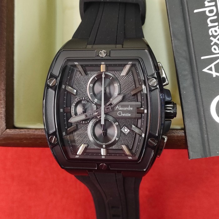 ✅Sale Jam Pria Original Alexandre Christie Acf 6625 Mc Solid Stainless Terbaru