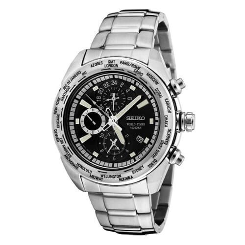 ✅Original Seiko Man World Time Spl031 Spl031P1 Original Limited