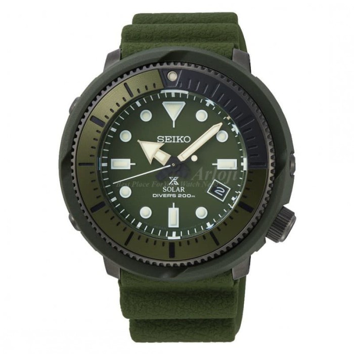 ✅Sale Seiko Prospex Tuna Street Series Sne535P1 Solar Divers Green Sne535 Bisa Sameday