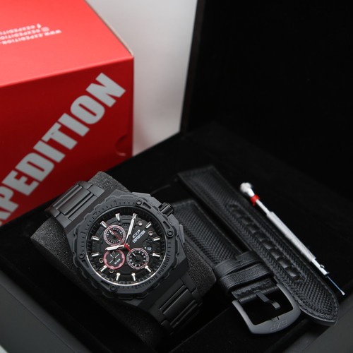 ✅Termurah Expedition Pria E6824 / E 6824 List Red - Jam Tangan Expedition Berkualitas