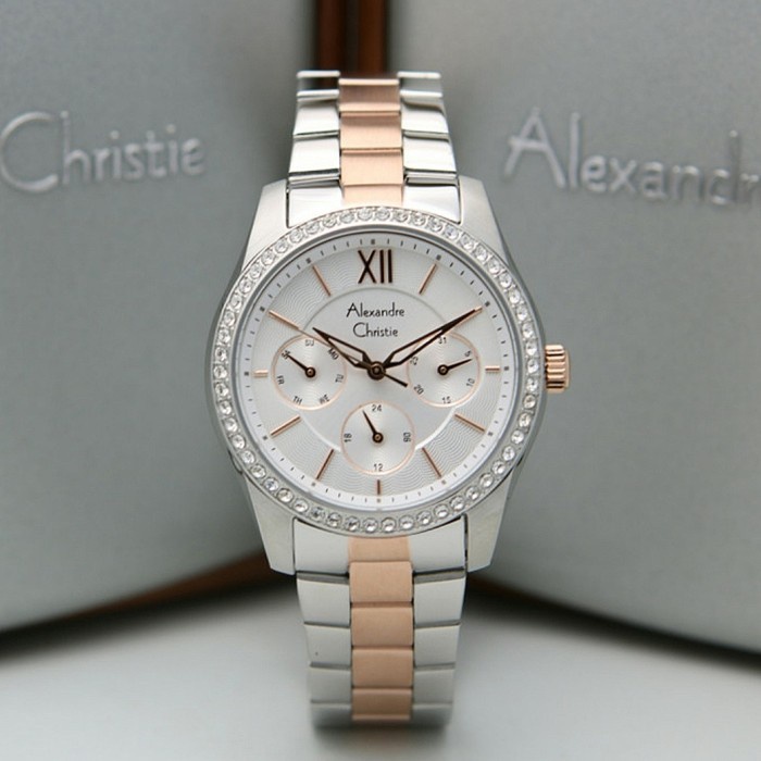 ✅Baru Jam Tangan Wanita Alexandre Christie Ac2827Bf Ac2827 Ac 2827 Kombinasi Bisa Sameday