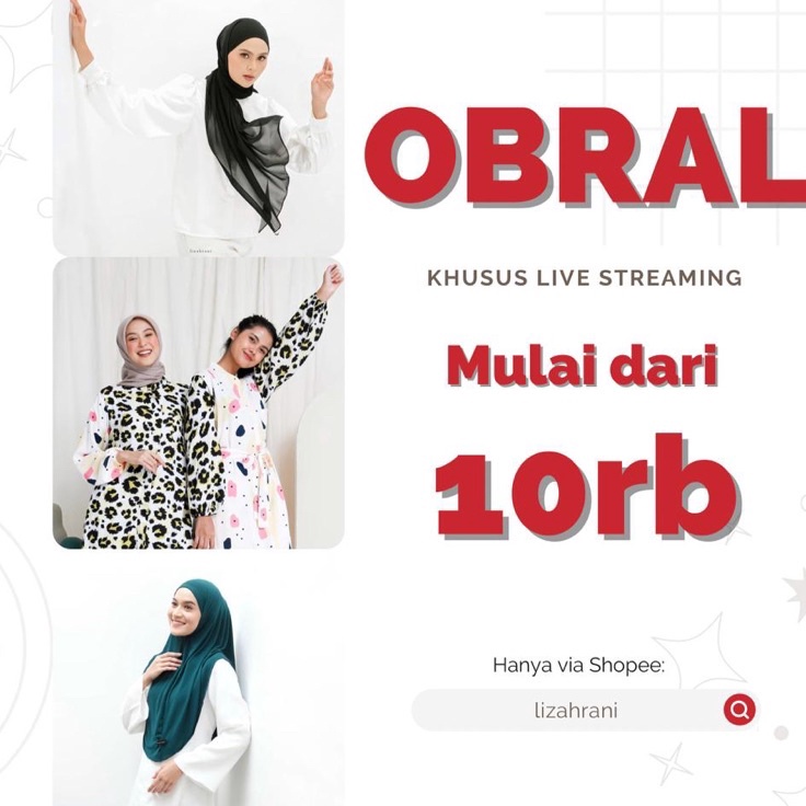 KUL❄️ Lizahrani - Link CO Live  1KG / Dress Polos / One set / Hijab bergo / Hijab satin / Home set /