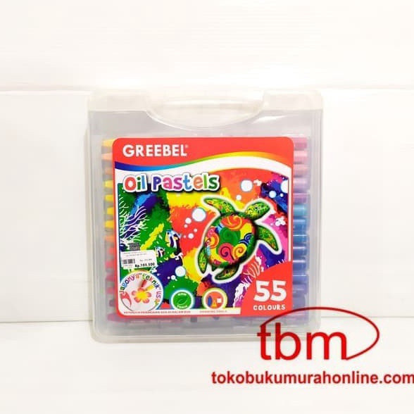 

[N13♫] Oil Pastel atau Crayon Greebel Isi 55 Warna!