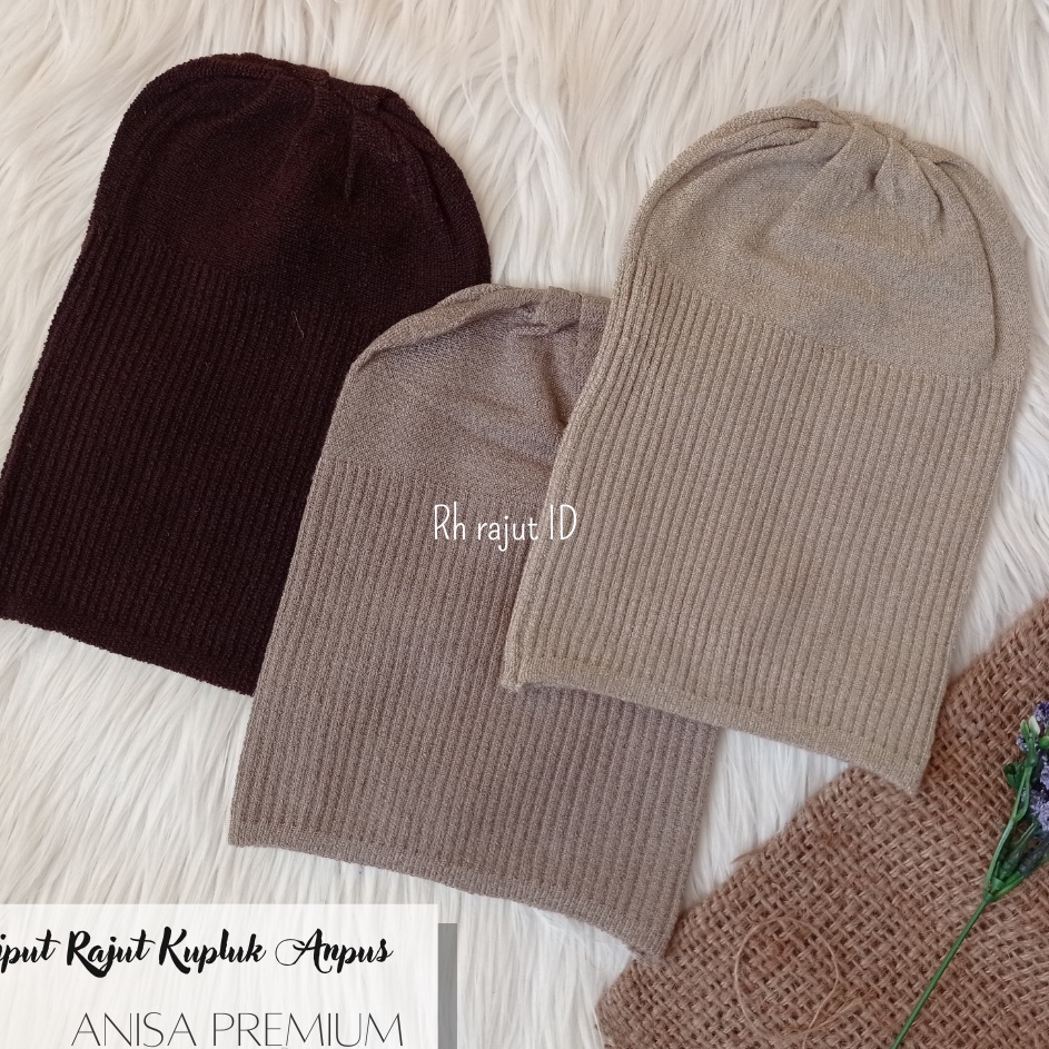 [W®10%A Ciput Kupluk Rajut Salur Premium Anisa Anti Pusing [PROMONSD6]