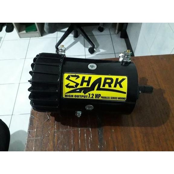 Shark Motor Dinamo Winch 12 V. 7.2 HP Model Warn 9.5 XP