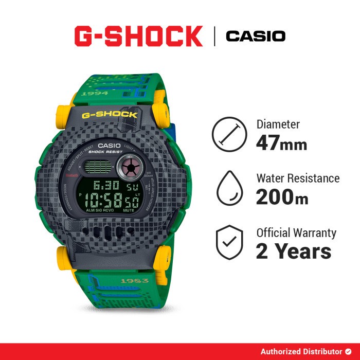 [READY INSTANT] G-Shock G-B001RG-3DR Jam Tangan Pria Original