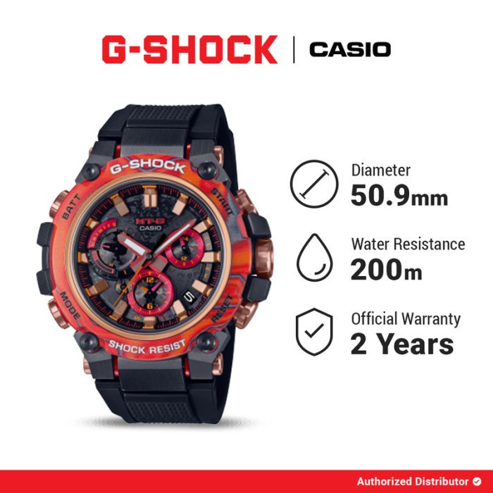 G-Shock Jam Tangan Pria MTG-B3000FR-1ADR G-LAND 
MUDMASTER Original