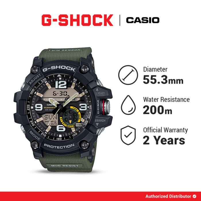 [READY INSTANT] G-Shock Jam Tangan Pria GG-1000-1A3DR Original Digital Water Resistant