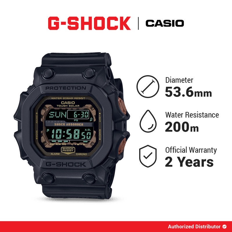 [READY INSTANT] G-Shock Jam Tangan Pria G-Shock GX-56RC-1DR Original Digital Black