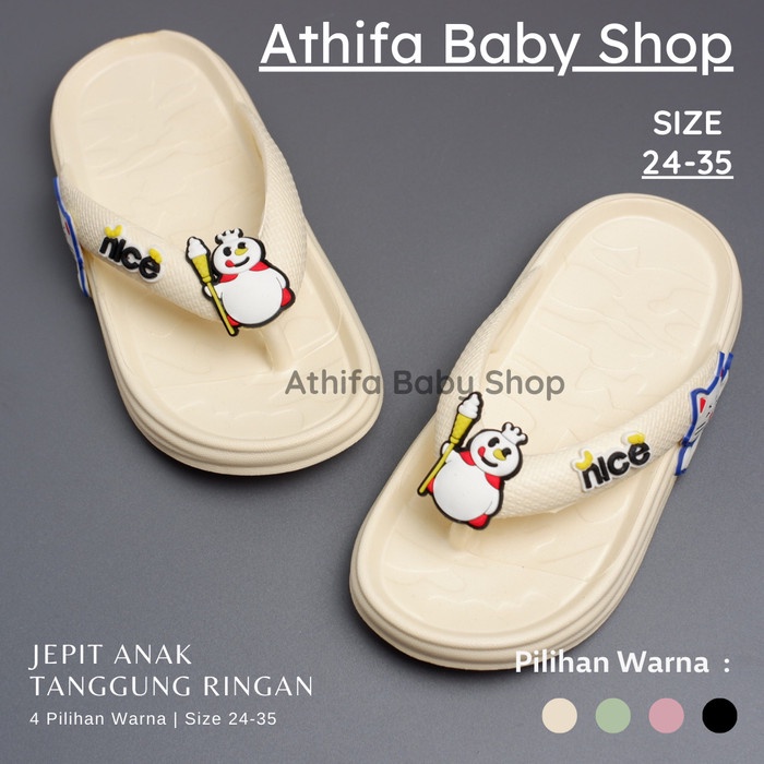 Sandal Jepit Anak Perempuan Size 24 - 29 Umur 3- 10Tahun 337 Mixue