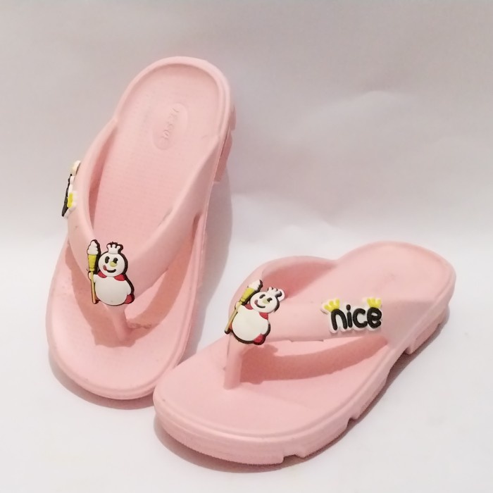 Sandal Jepit Anak Perempuan Irsoe S30-35 Sendal Jepit Mixue