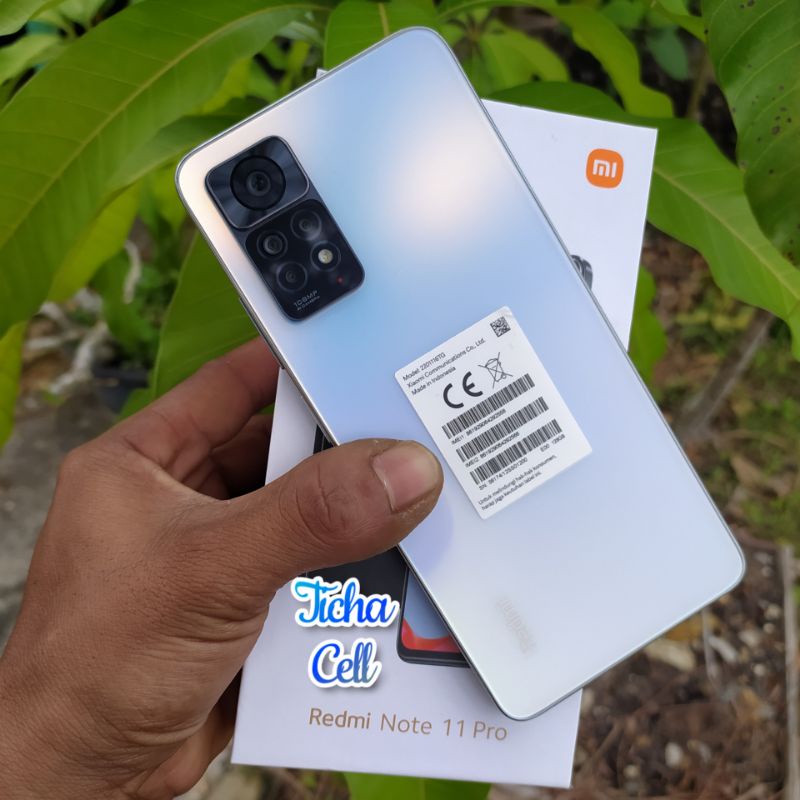 REDMI NOTE 11 PRO 4G SECOND RAM 8GB ROM 128GB FULLSET ORIGINAL LIKE NEW