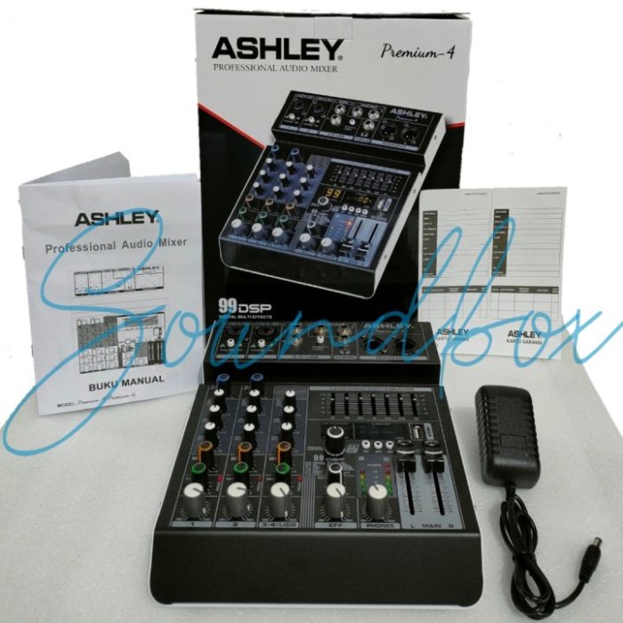 mixer ashley 4 channel premium-4 original