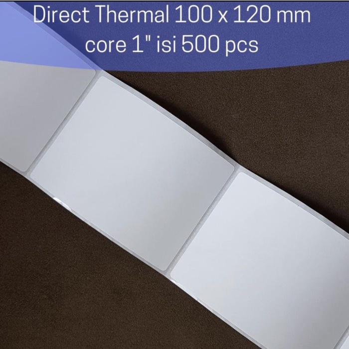 

Promo Label Barcode 100 X 120 Mm Kertas Sticker Direct Thermal 100X120