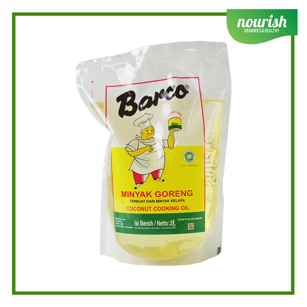 

Barco - Kelapa/Coconut Cooking Oil Pouch 2L