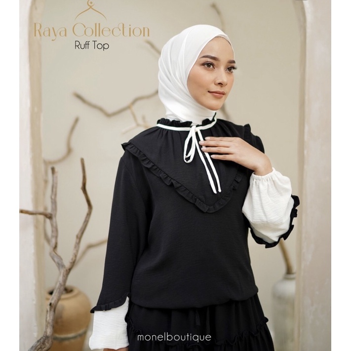 Monel-Monel Boutique-Ruff Top Monel-Blouse Monel-Blouse Ori
