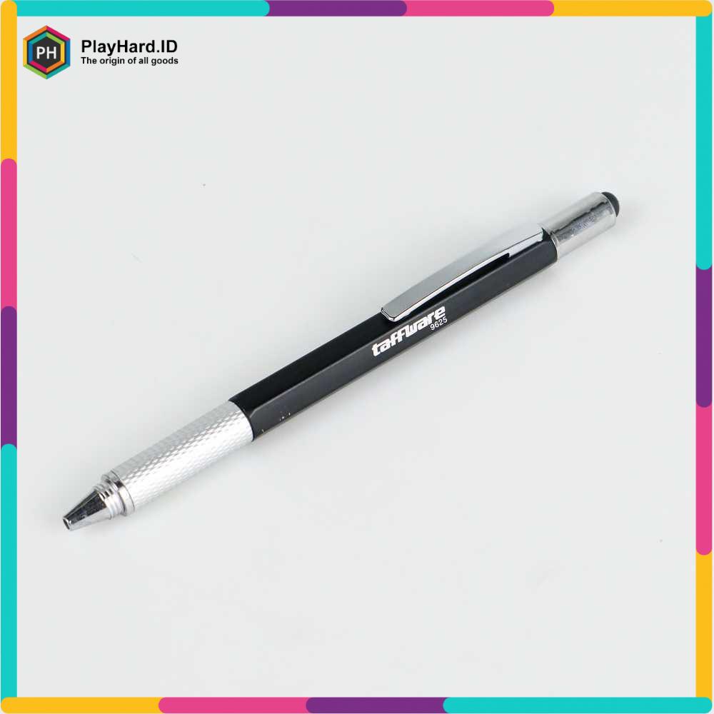 

Pena Multifungsi Plastik Stylus Penggaris Waterpass Obeng - 9625