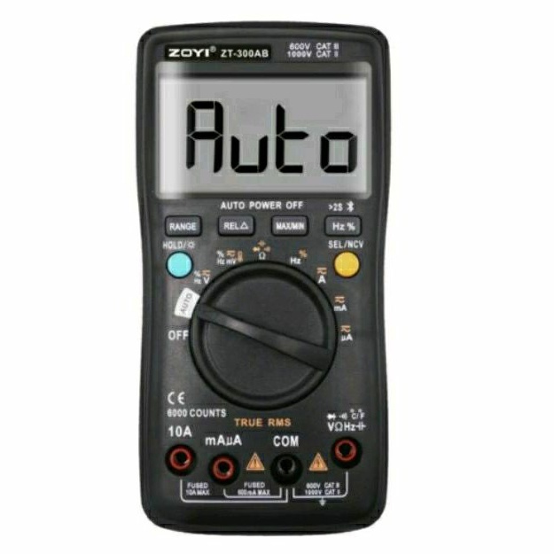 ZOYI ZT300AB Auto Range Digital Multimeter True RMS AC DC Current Voltage With Bluetooth Temperature
