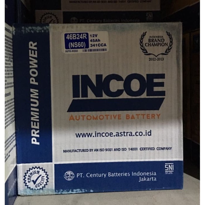 Accu / Aki Incoe Premium NS60 star