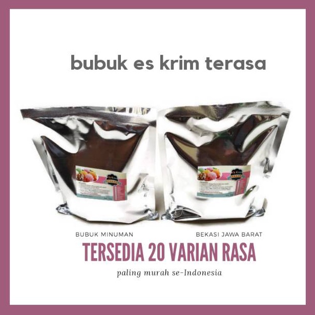 

VPZK3183 BUBUK ES KRIM 200 GR / BUBUK ICE CREAM 200 GR / ICE CREAM 200 GR / POWDER ICE CREAM