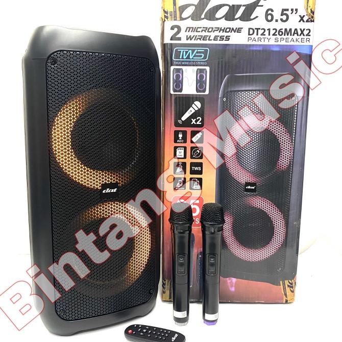 Speaker portable DAT DT2126 MAX2 original DAT DT 2126