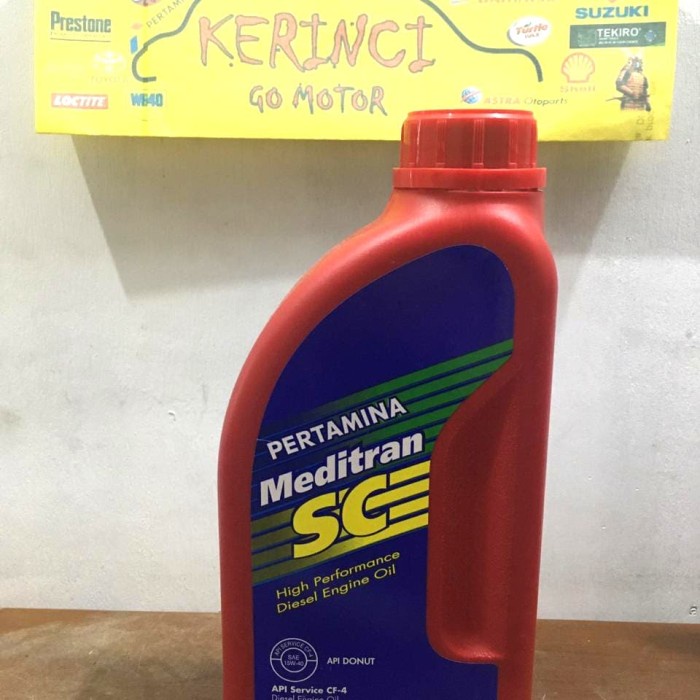 OLI MEDITRAN SC 15W-40 1L PERTAMINA - OLI DIESEL MEDITRAN SC PERTAMINA BEST DEAL