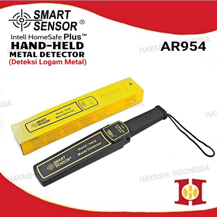 Handheld Metal Detector Alat Deteksi Logam Scanner Security terbaik